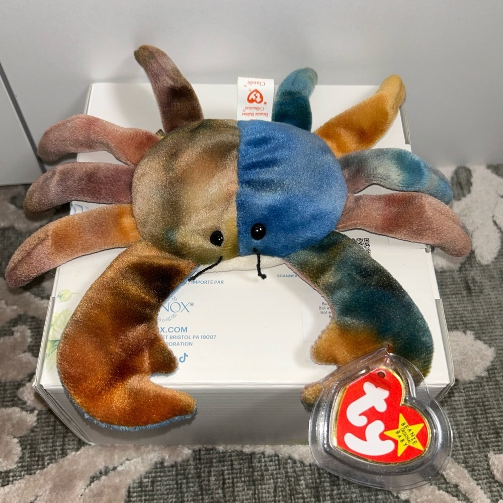 Beanie Baby Claude the Crab